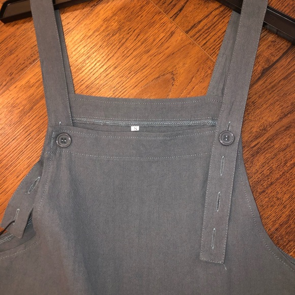 Cotton/linen overalls - Picture 6 of 15
